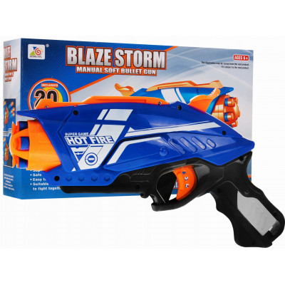 Detská zbraň Blaze storm + 20 nábojov 